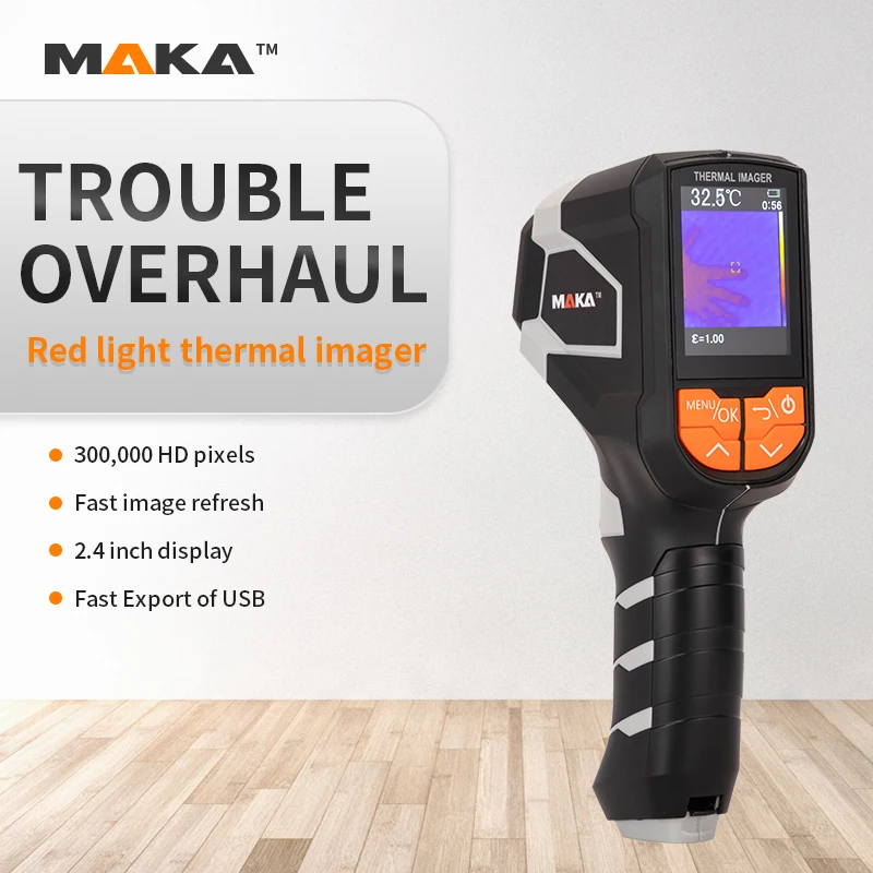 Mini Handheld Infrare Industrial Thermal Imager Hand Held CE ROHS Certified Non-Contact Temperature Measurement Tool