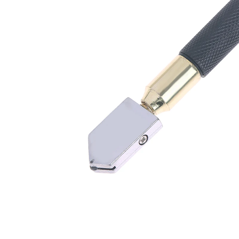 실용적인 17CM 두꺼운 오일 공급 카바이드 팁 유리 커터 절단 도구 유리/타일 절단 도구 용 Tc-17 유리 오일 커터