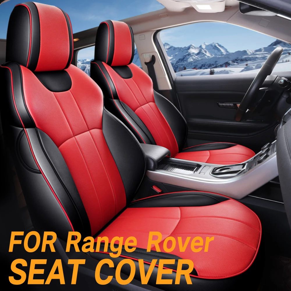 

2005-2025 Land Rover Range Evoque Sport Discovery Car Seat Covers full set Nappa Leather Seat protectorsInterior Accessories