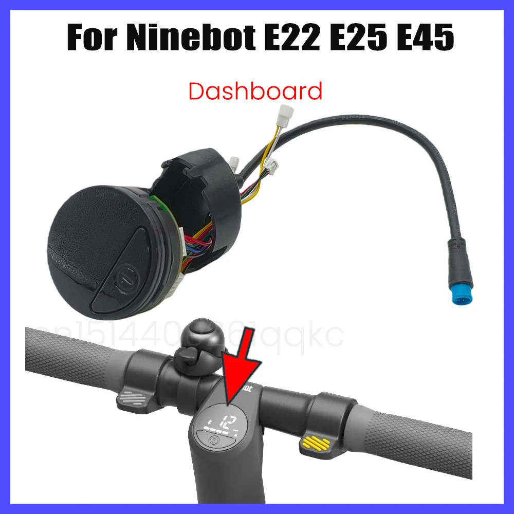 

Дисплей приборной панели для Segway Ninebot E22 E22D E25 E45, электрический скутер, самокат, Bluetooth, светодиодный дисплей, печатная плата