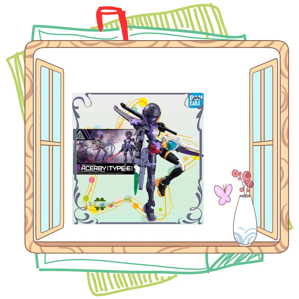 

Genuine In Stock Original Bandai GUNDAM 30MM ACERBY TYPE-E Anime Action Figures Toys For Boys /Girls /Kids /Christmas Gift