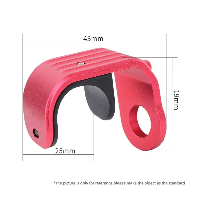 E Buckle For Brompton Folding Modification E-type Aluminum Alloy E-Shaped Hook Front Fork Hook E-Shaped Buckle view 3