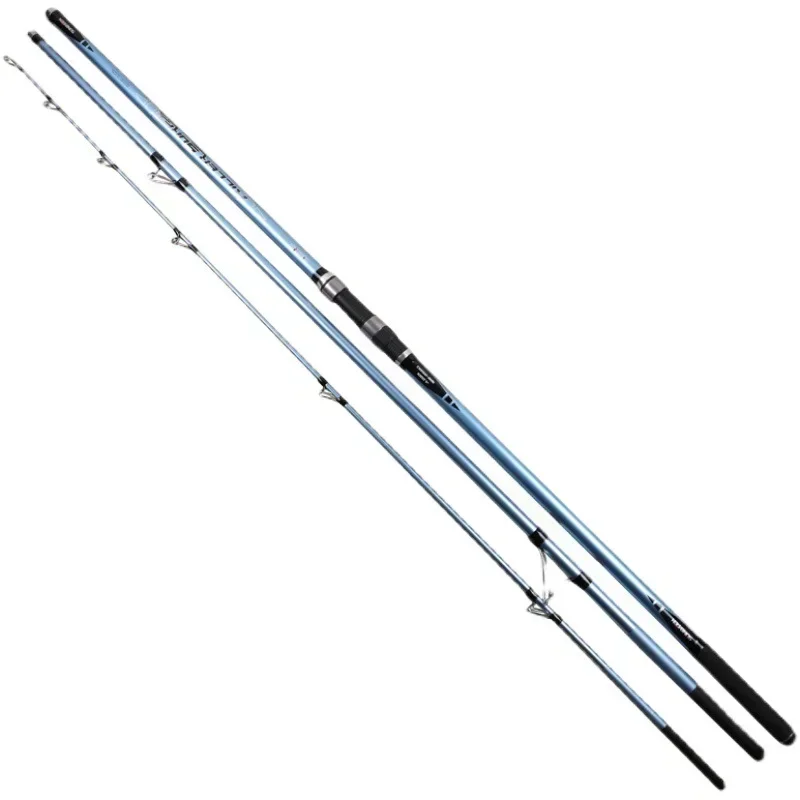 

2 Sets High Quality Heavy Carbon Fiber 4.2M 4.5M 3 Section Fishing Rods Surfcasting Surf Rod Fishing Rod