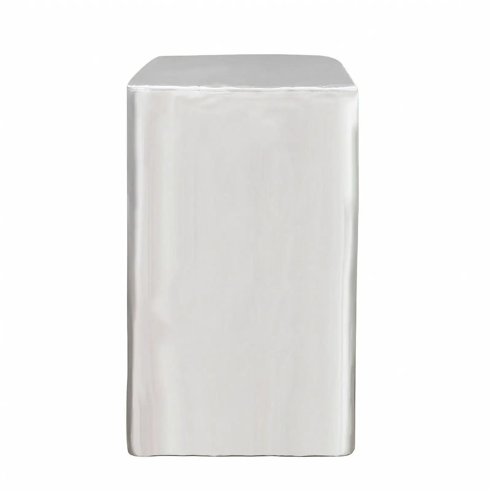 Front-Access Washing Unit Cover Dustproof Washer Cover with Zippered Top Opening Waterproof Silver-Coated Washing Unit Protector