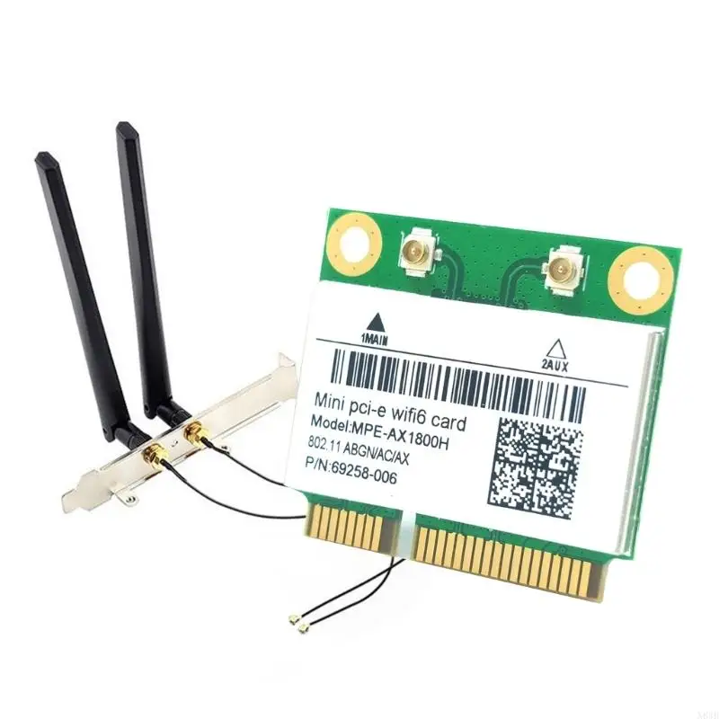 N84B Wi -Fi 6 сетевая карта PCIe Беспроводной адаптер 1148 Мбит / с.