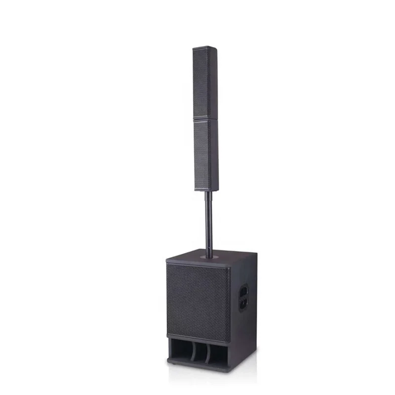 1200W Active Wireless Column Speaker 3 Inch Woofer Plywood Full Set Audio Video Music System