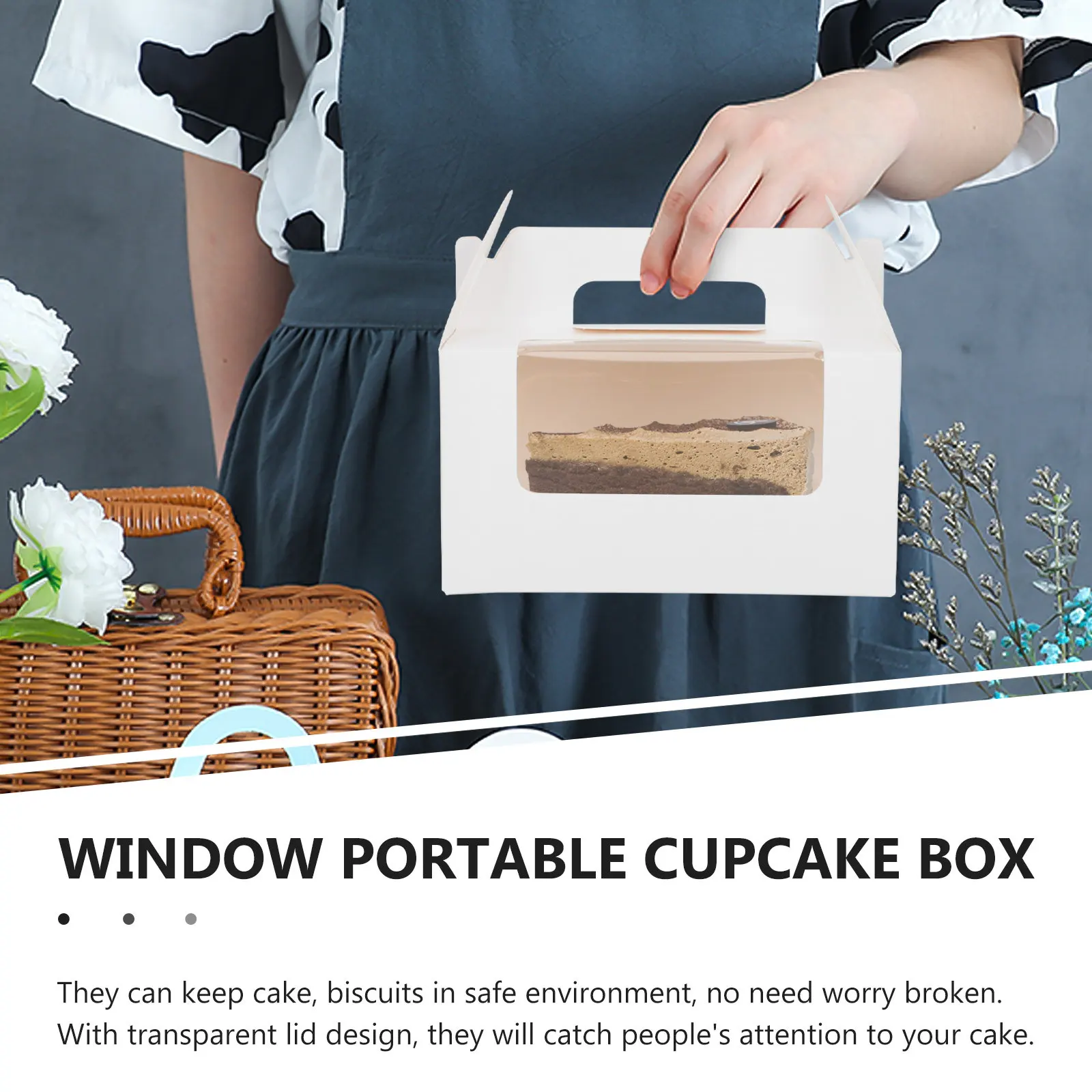 

Набор из 16 прочных бумажных коробок для кексов и тарталеток, для пекарен, семейных праздников, мероприятий, кейтеринга, упаковки десертов