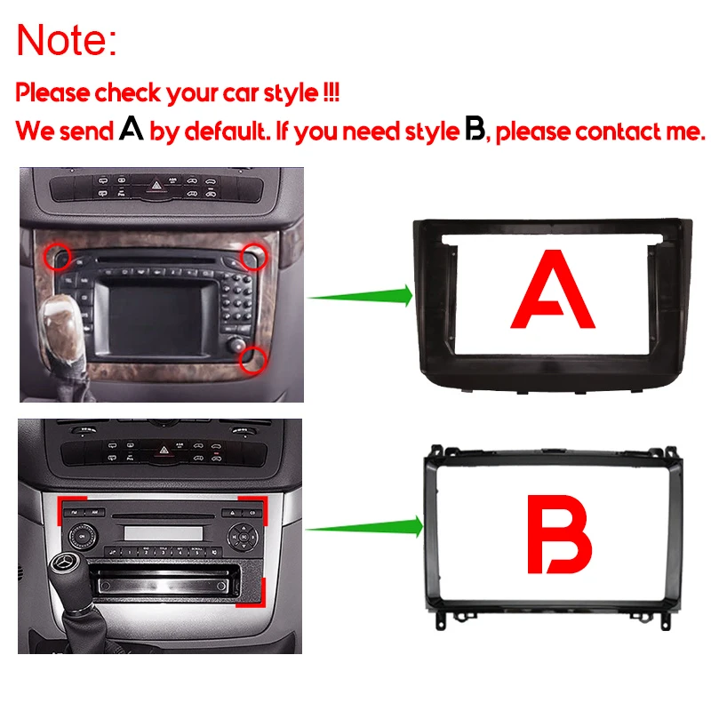 QSZN For Benz Vito 2 Viano 2 W639 2003- 2015 2K QLED Android 13 Car Radio Multimedia Video Player GPS AI Voice CarPlay Head Unit