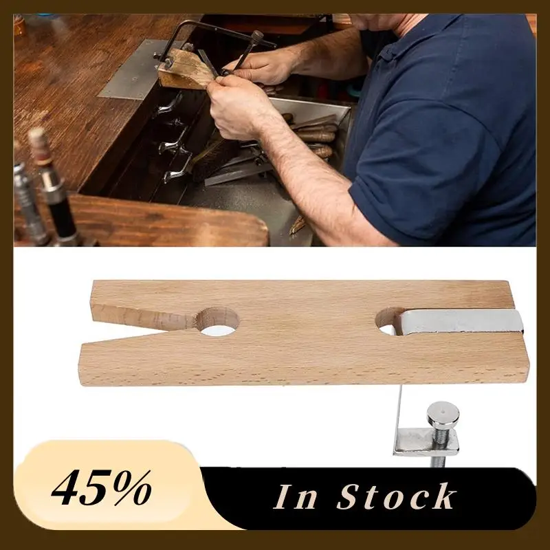 

A78K New Wooden Workbench With Pin Clamp For Jewelry Makers, Ideal For Cutting And Polishing Professional Jewels