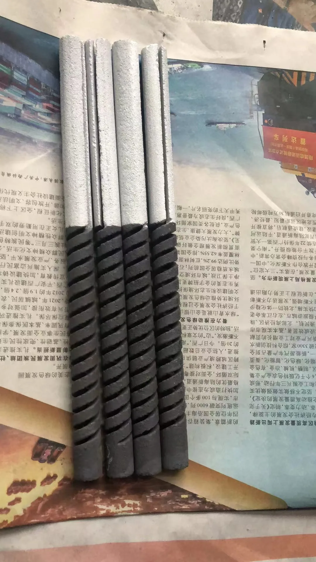 

3 Phase Single Spiral Silicon Carbide SiC Rod Heating Element Heater