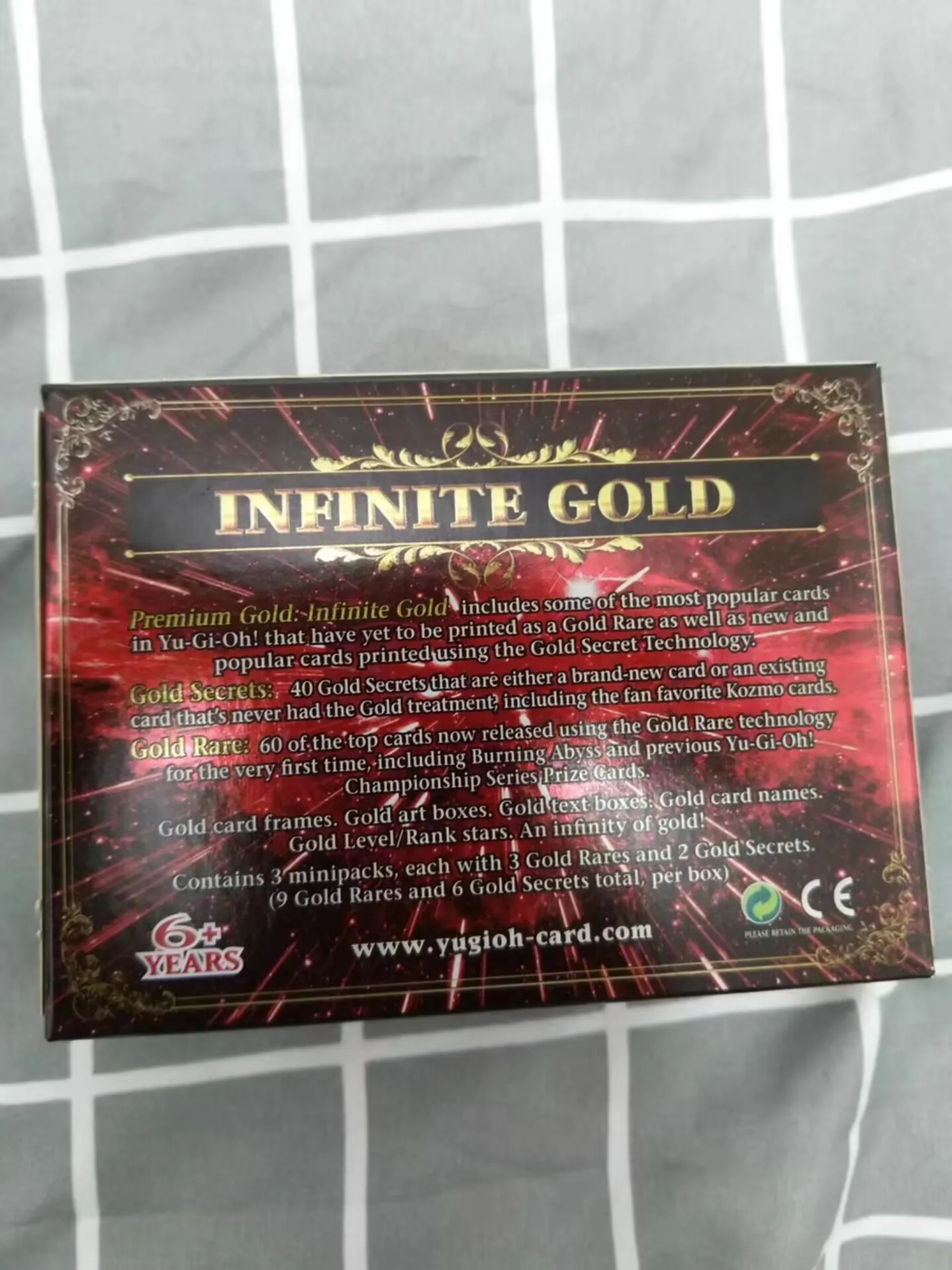 Yugioh KONAMI Duel Monsters TCG Premium Gold Infinite Gold PGL3 English 1st Edition Collection Sealed Booster Single Box