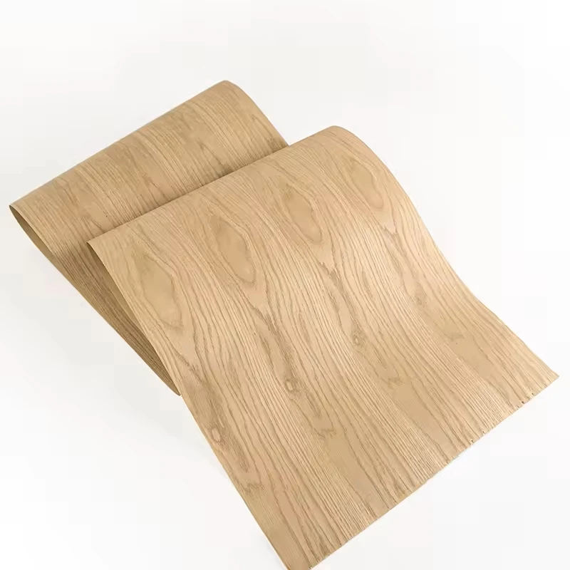 

55*250cm Natural White Oak, Kraft Paper Back Veneer for Restoration of Furniture, Tabletops and Stero Speakers, Wood Veneer Oak.