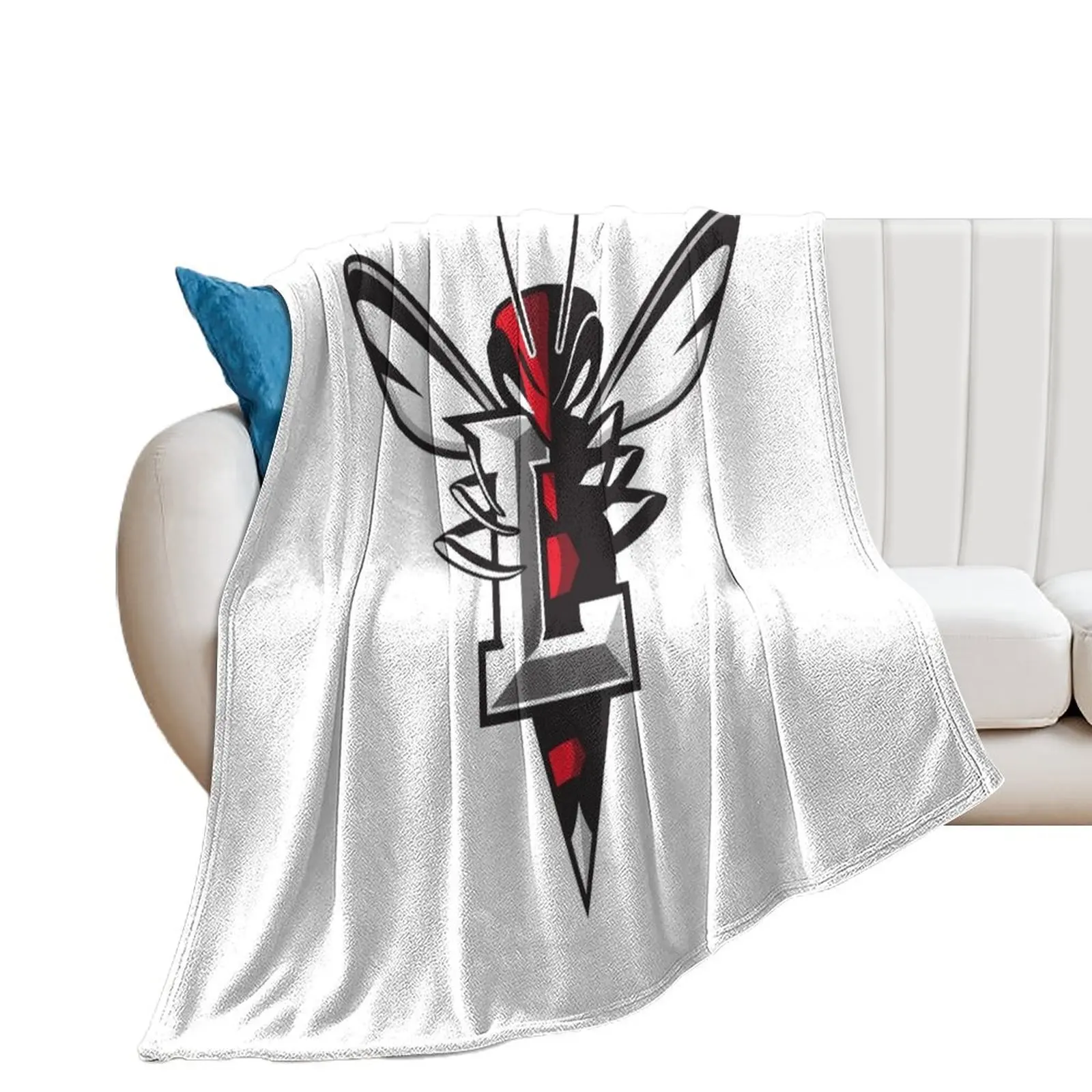 Lynchburg University hornets Throw Blanket Summer Beddings Quilt for sofa For Baby Blankets