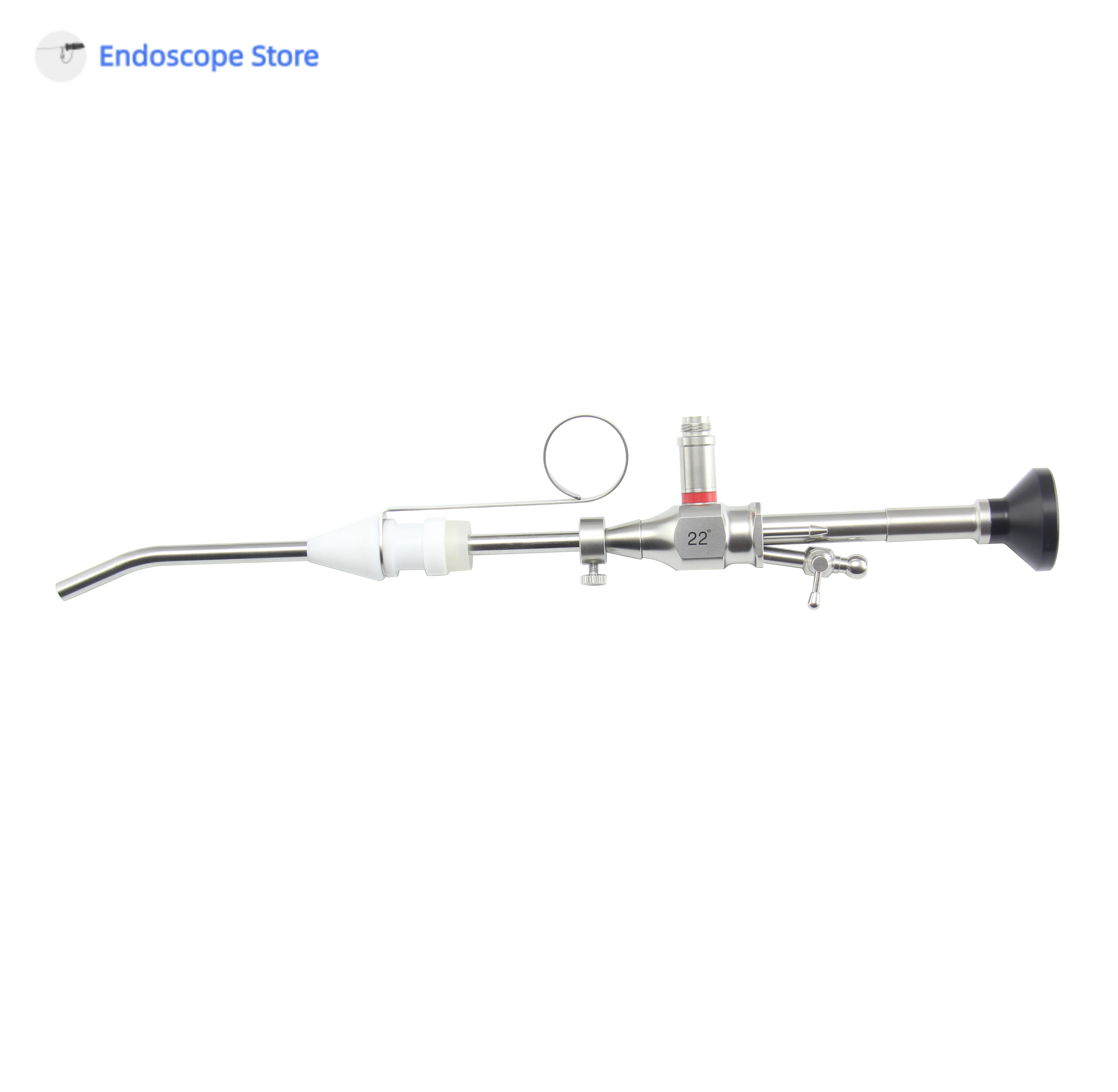 

HD 22°curved tube Rigid Endoscope Sheath hysteroscopy hysteroscope 5.2mm 6.2mm
