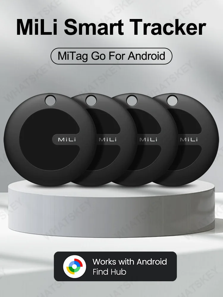1–4 Stück MiLi Mitag Go GPS-Tracker Google Find My Android Finder, kompatibel mit Google Find Hub (nur Android). Key Wallet Finder – Detail 3