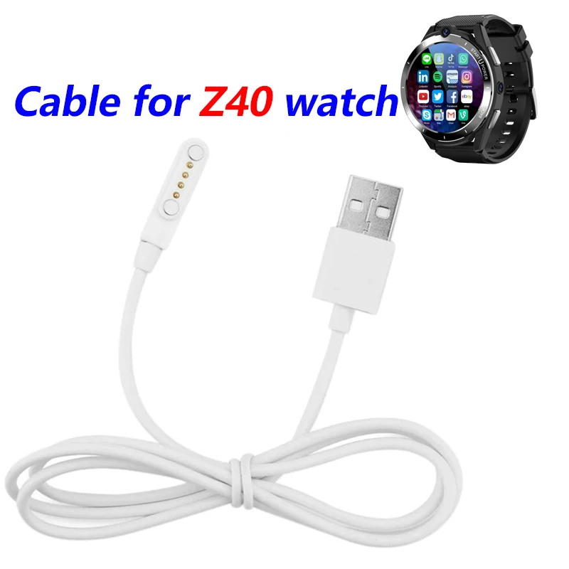 Charger Cable for Z40 smart watch charger Cable portable power replace Strap For Z40 Smart watch Accessories