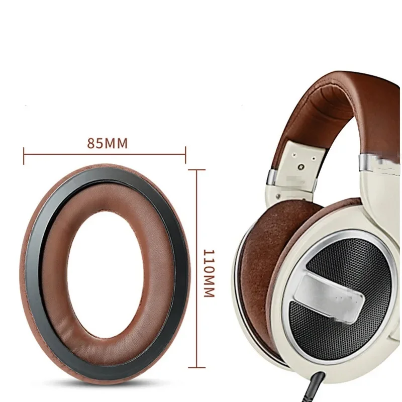 وسادات الأذن البديلة لـ Sennheiser HD 515 518 555 595 558 أجزاء سماعة الأذن وسادة جلدية مخملية سماعات الأذن غطاء الأكمام