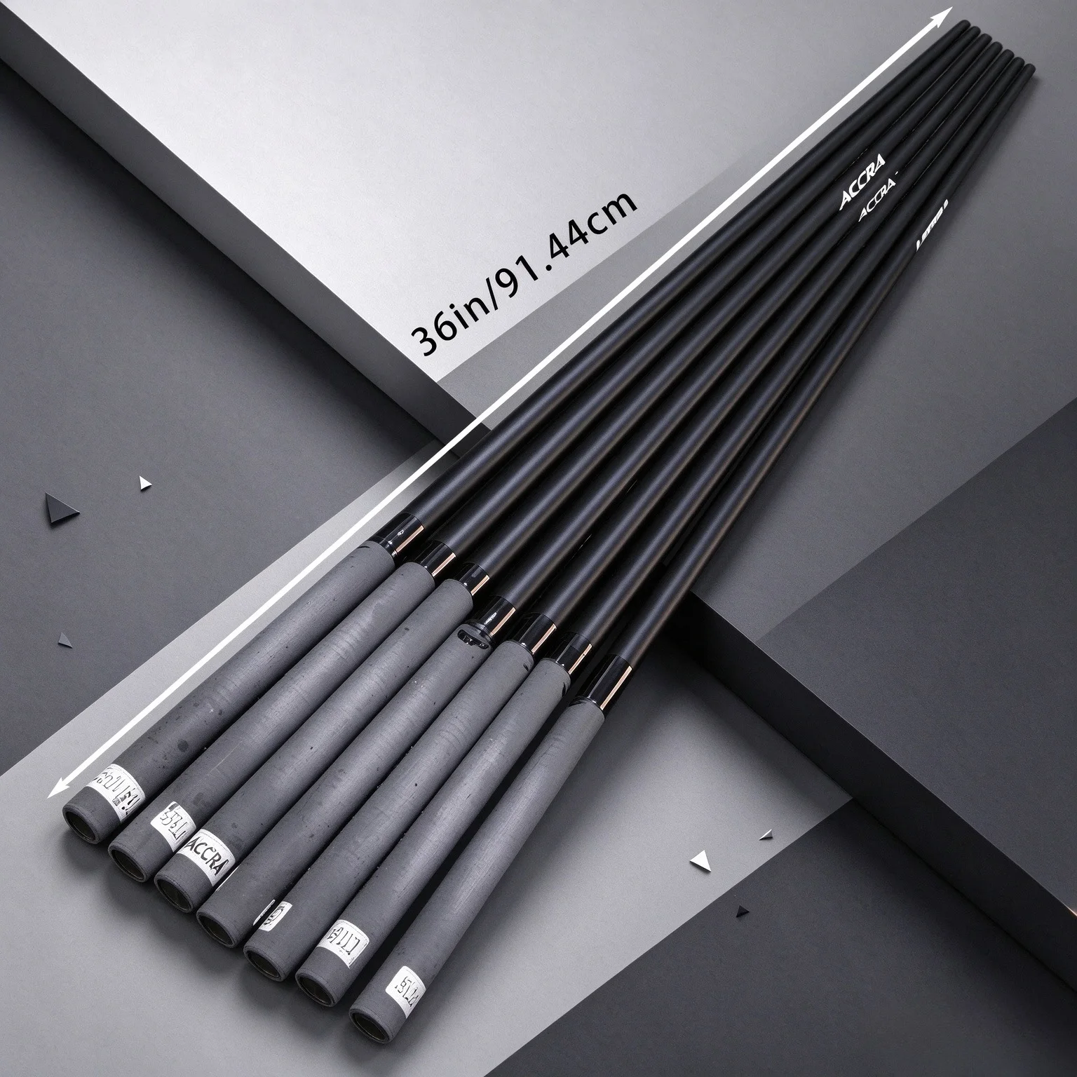 Golf Putter Graphite Replacement Shaft, Tip Size 0.370, 36inch Specifications, Suitable for Both Left and Right Handed Players, Black and White Dual Color, Stable and Durable Structure, Stable Ball Control on the Green, Halloween and Christmas Golf Gift