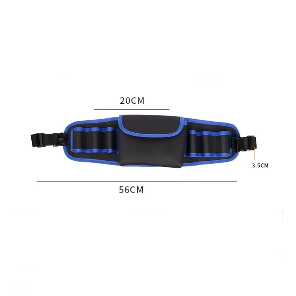 

Wear-resistant Tool Waist Bag Multilayer Storage Waterproof Tool Belt Thickened Oxford Cloth Electrician Tool Bag Electrician