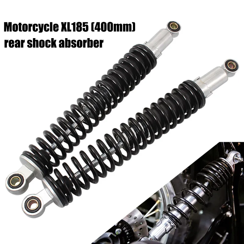 

Motorcycle 400mm Rear Suspension Damper Shock Absorber For Honda XL 185 XL 125S Benly Off-Road Dirt Bike Scooter ATV Quad