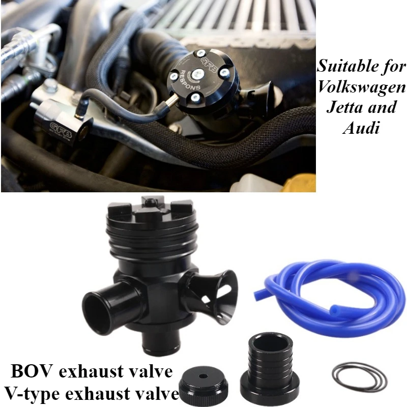 

For VW Golf Jetta Audi A3 2015-2023 Turbo Blow Off Valve BOV Aluminum Atmospheric Vent Kit Performance Upgrade Accessories Parts