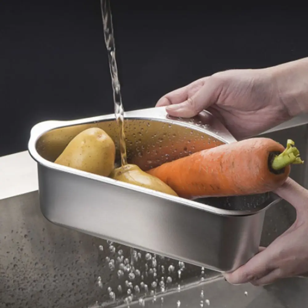 ステンレス鋼素材 ステンレス鋼シンク排水バスケット 三角形の形状 省スペース 三角形のシンクフィルター 排水機能