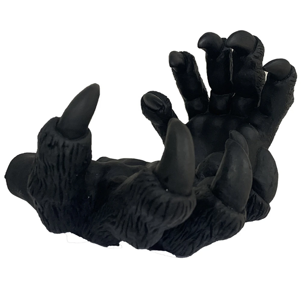 Halloween Animal Claw Latex Gloves Werewolf Wolf Bear Monster Paw Cosplay Easter Costume Accessories Carnival  Party Adults Prop