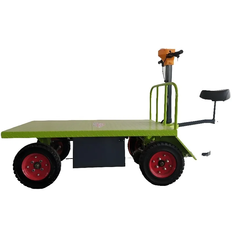 

Новый электрический бортовой транспортер, стальной поддольный грузовик с батарейным питанием и четырехколесным плоским сердечником двигателя для грузовых трансформаторов