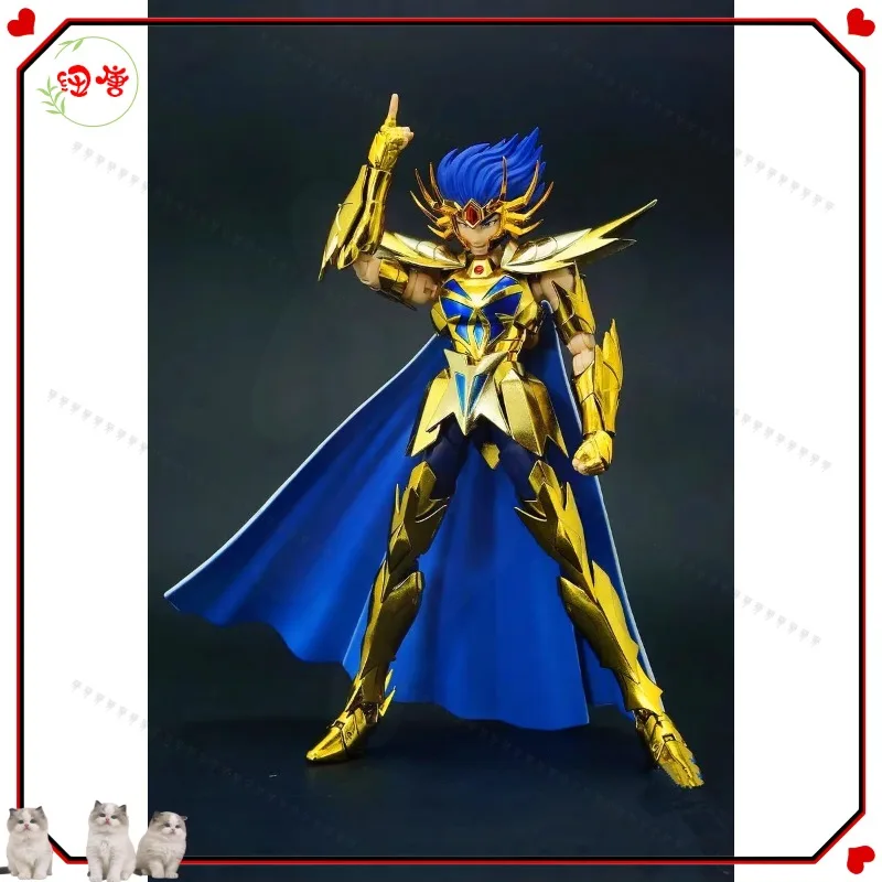 MC Sanctuary Model Golden Fighter EX Cancer Dismasco Action Figure Toy Collection هدية ما قبل البيع