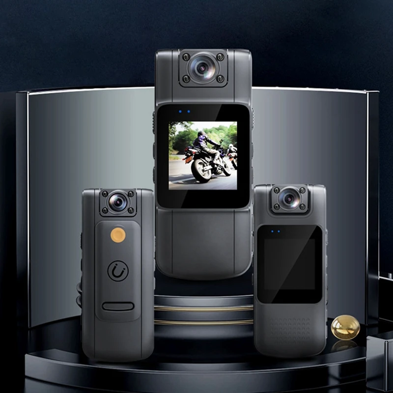 Dagelijkse digitale videocamera HD-lichaamscamera Registreert audio en video 7 uur batterijduur Wifi-videocamera