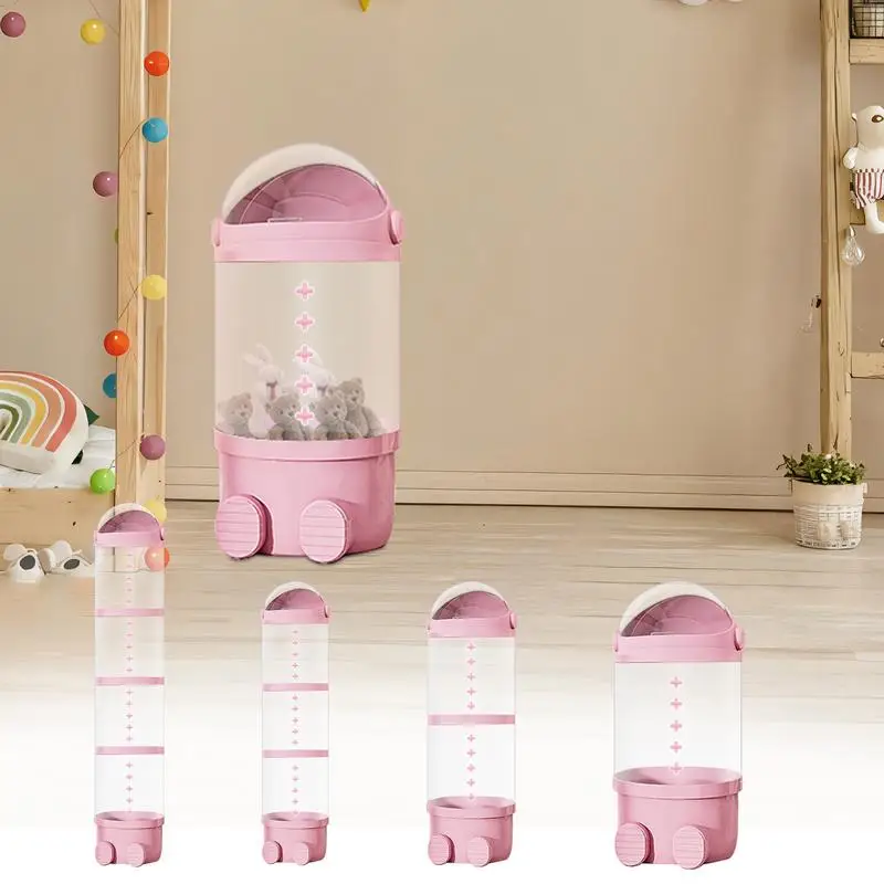 Doll Storage Box For Children Plush Toys Transparent Storage Tube Household Products Organization And Display Storage Box