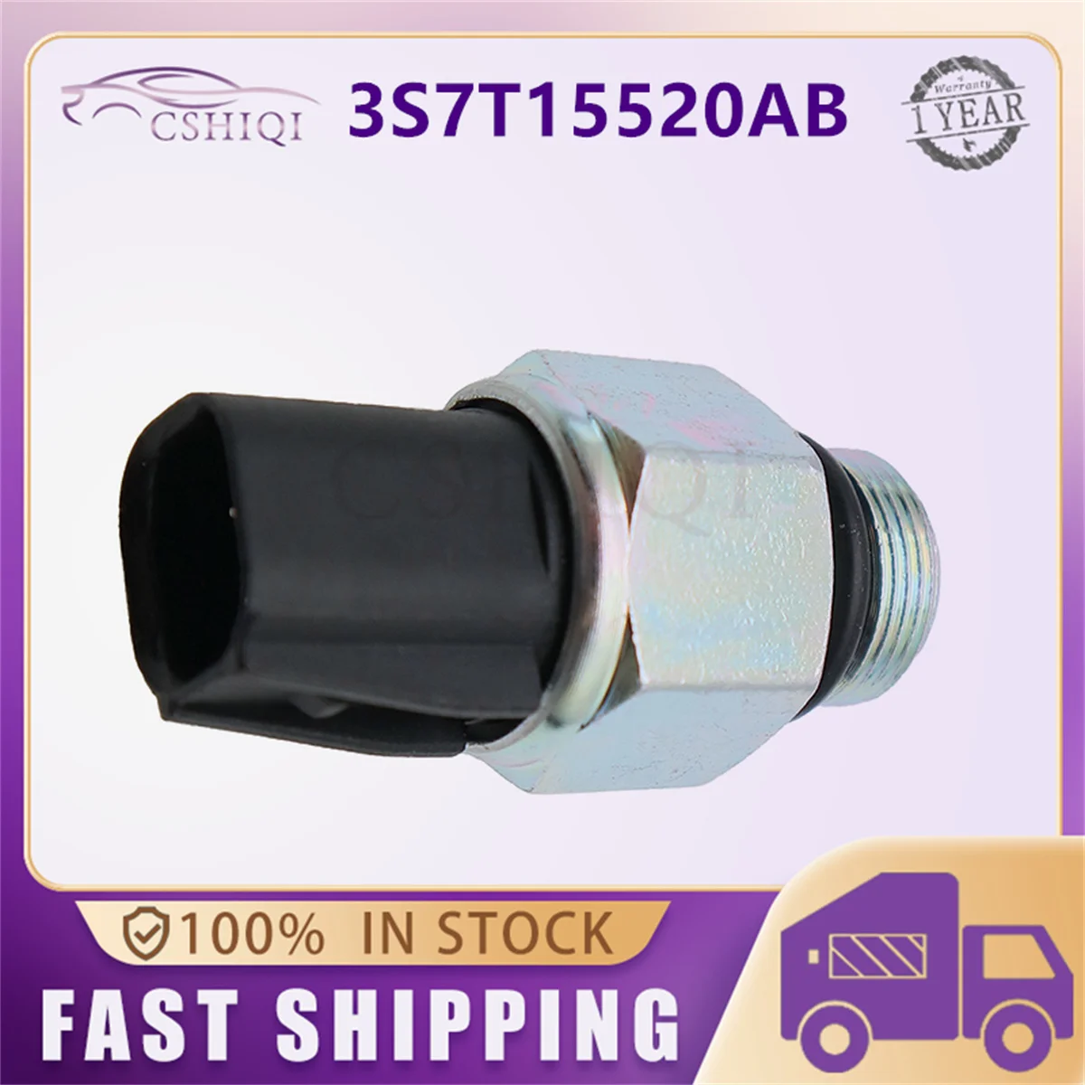3S7T15520AB For Ford Focus Fiesta Transit Galaxy C-Max Kuga Mondeo Transit Jaguar X-Type Volvo C30 S60 V60 Reverse light Switch - view 5