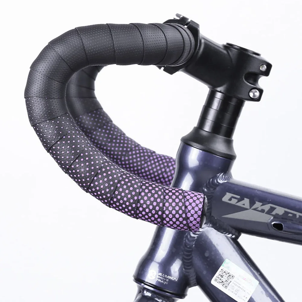 

High elasticity EVA Anti-slip Breathable Shock absorption Bicycle Handlebar Strap Road Handlebar Strap PU Carbon Strap