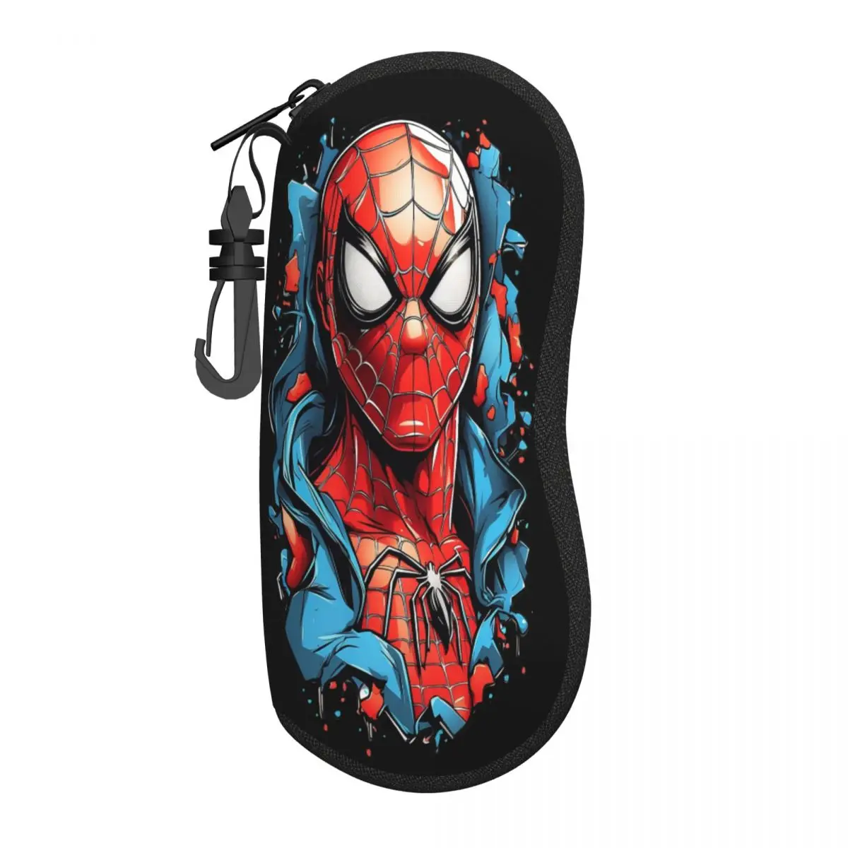 

Изготовленный на заказ чехол для очков с изображением супергероя Человека-паука, стильный чехол для очков, коробка для солнцезащитных очков