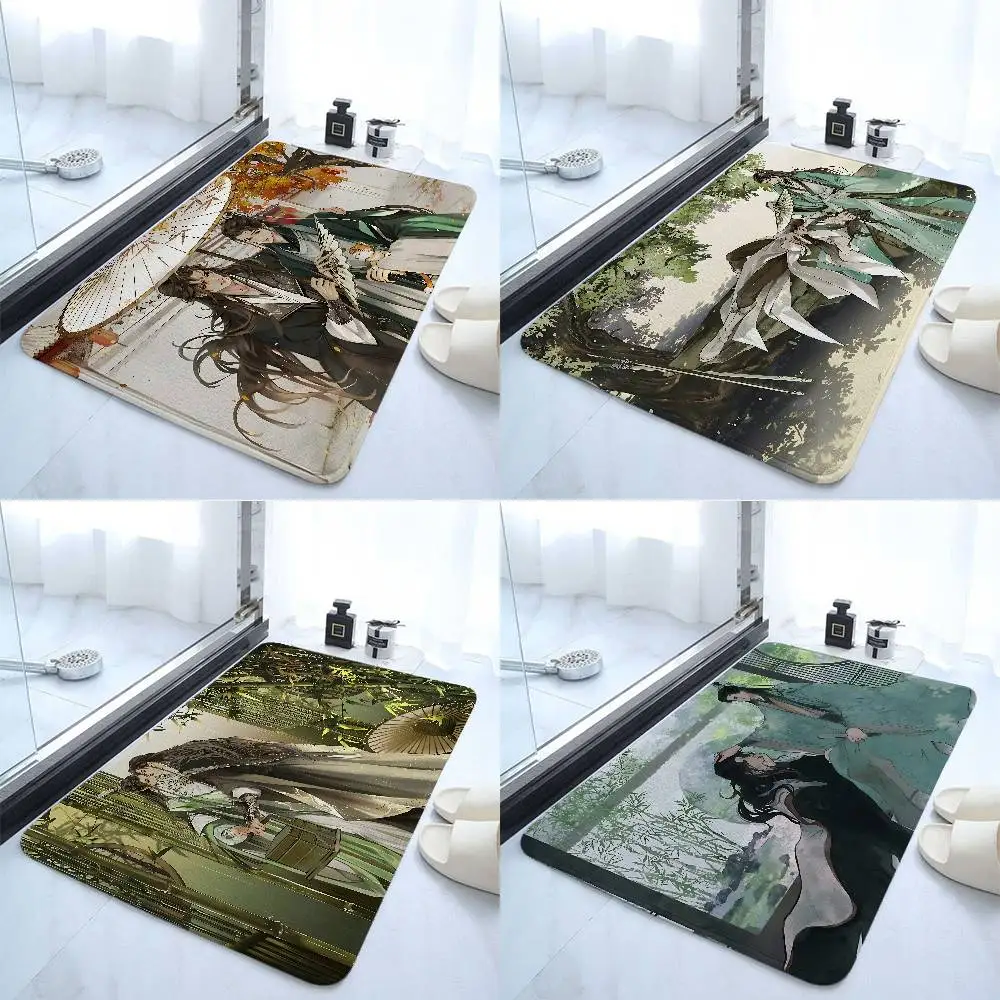 

Luo Binghe Shen Qingqiu Floor Mat Art Carpet Rug For Bedroom Living Room Sofa Home Doormat Decor,Large Kid Non-slip Floor Mat