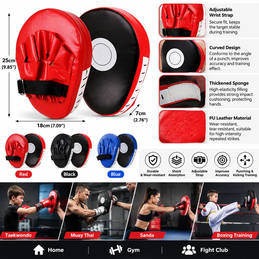 1 Piece Hand Target for Boxing Taekwondo Sanda Precision Punching Martial Arts Training Equipment For Adults And Kids