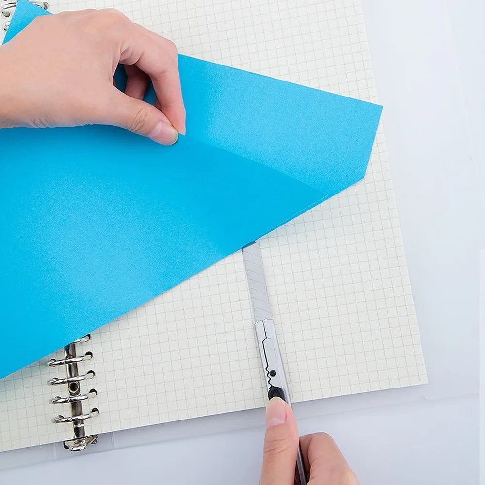 3/5/10 قطعة سكّين متعدّد الاستخدامات الفولاذ المقاوم للصدأ ورقة قطع صندوق أدوات القطع عدة شفرات عدم الانزلاق Unboxing سكين الحرف اليدوية نحت أدوات #4