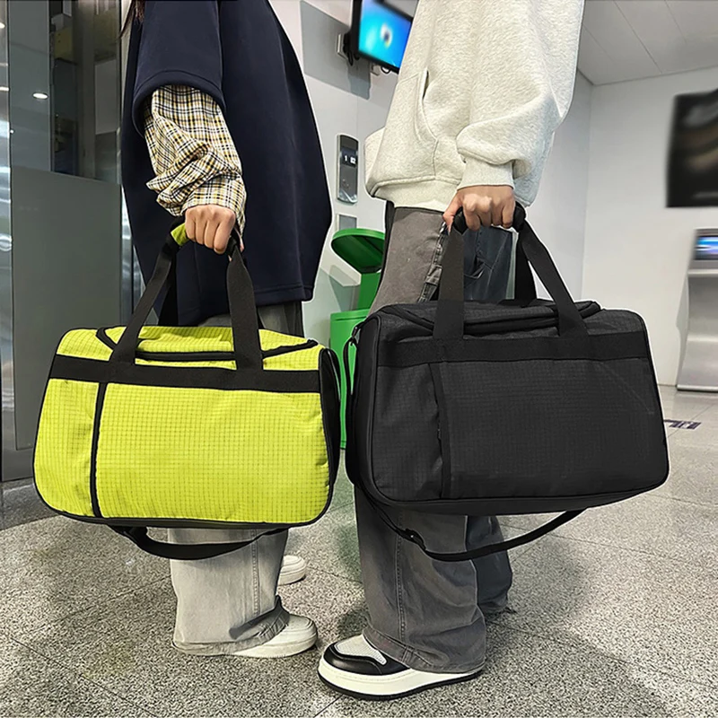 Fitness Handbag Wet Dry Separation Gym Bag Large Capacity Sports Pack Yoga Training Crossbody Bags Short Travel Luggage Packs