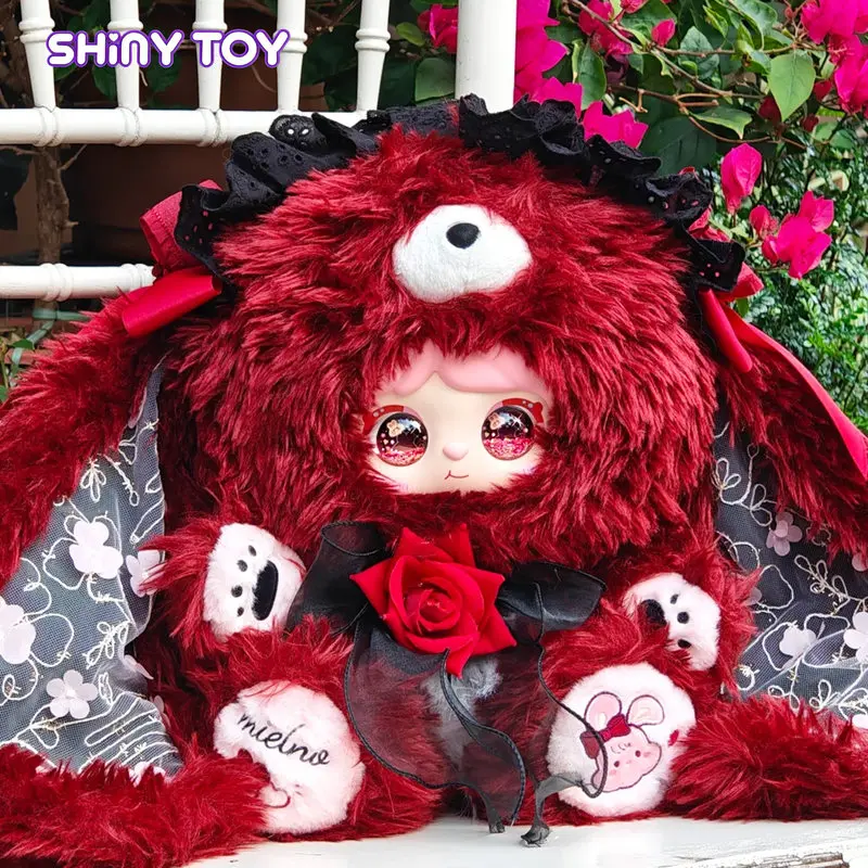 

Mielno Cat Rabbit Diary Plush Blind Box 800% Flowing Sand Eyes Big Size Cute Collectible Doll Gift For Anime Lovers And Kids