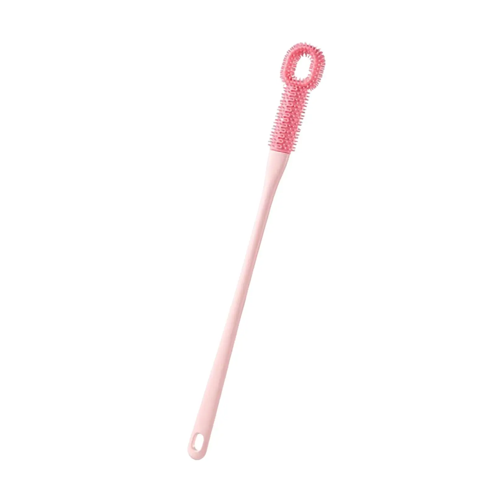 Toe Cleaning Brush Body Scrubber Exfoliator Long Handle Foot Cleanser for Smooth Feet and Shower Use