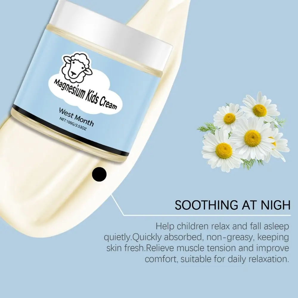 New 8 Sheep Kids Bedtime Lotion Gentle Soft Foot Body Cream Moisturizing 8 Sheep Lotion for Sleep