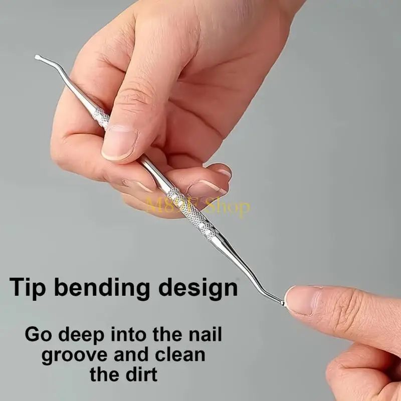 M89F Professionele ingegroeide teennagelgereedschap 6/9 st roestvrij staal Pedicuring ingegroeide teennagels Corrector Set