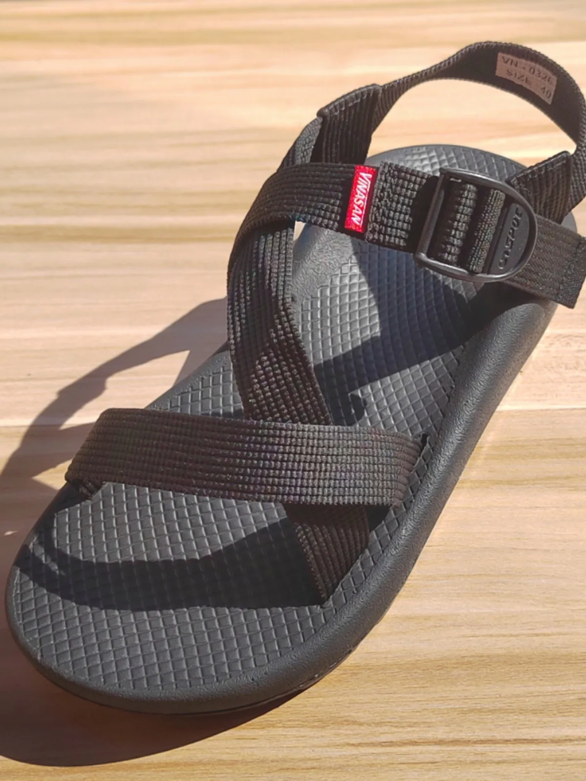 

Летние мужские сандалии Thi Bot с регулируемой высотой, модные повседневные уличные слипоны для пляжа, износостойкая резина