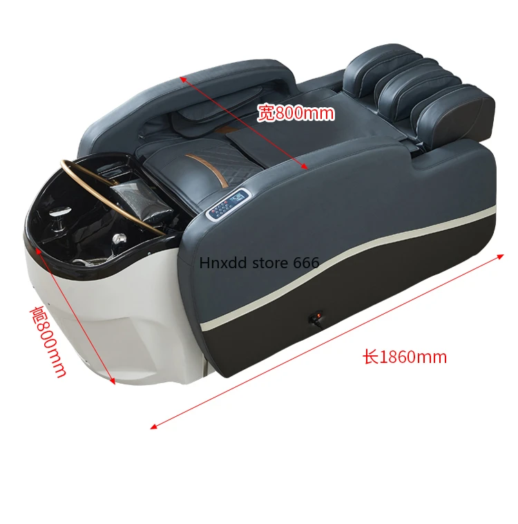 Electric massage shampoo bed barber shop beauty salon water circulation