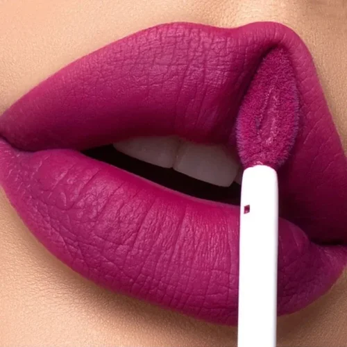 Lápiz labial de terciopelo rosa mate, 18 colores, brillo de labios de larga duración, sin marcas, rojo, Sexy, resistente al agua, barras de labios líquidas, maquillaje cosmético