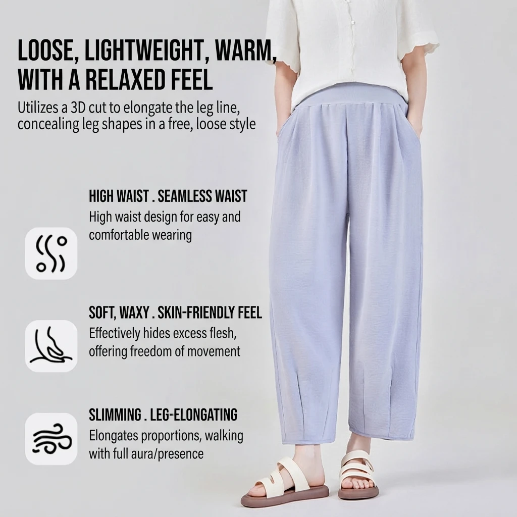 Maternity Maternity Pants Summer Thin Harlan Trousers Plus Size Loose Breathable Blended Casual Comfortable Outer Wear - Aliexpress Deal