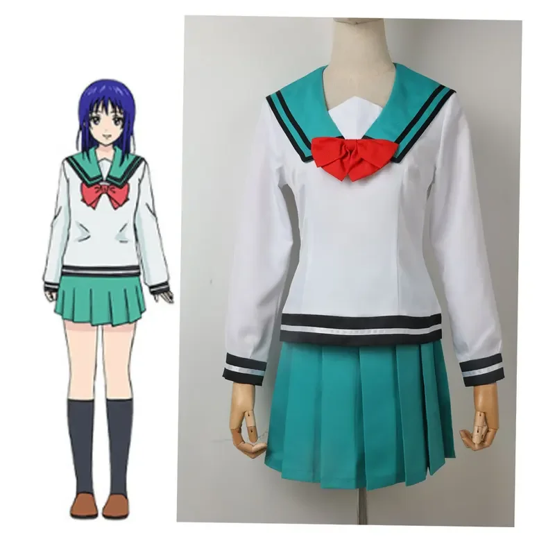 Anime Saiki Kusuo The Disastrous Life K.-Nan Cosplay Teruhashi Kokomi Cosplay School Uniform Halloween Custome for Women