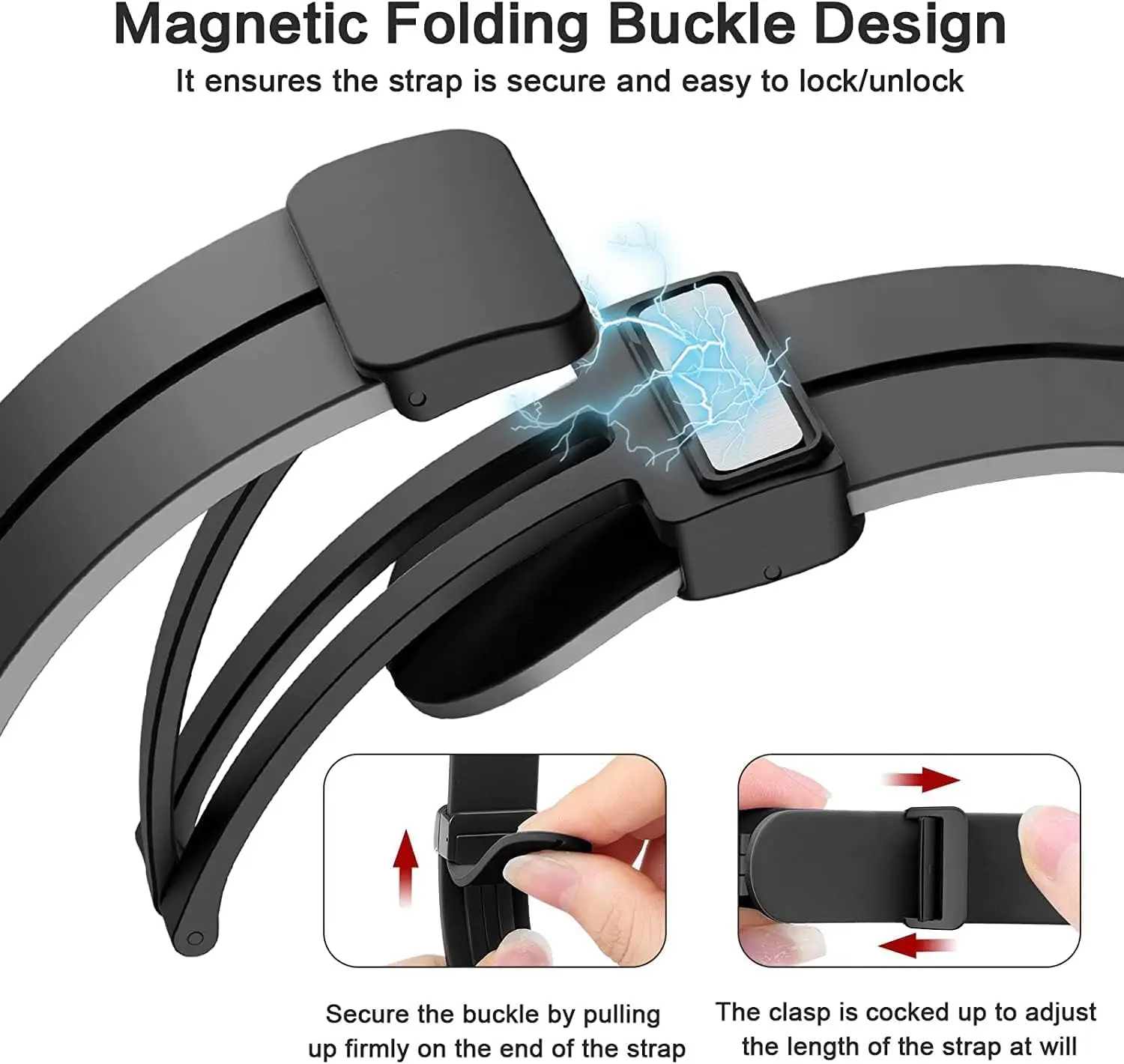 Силиконовые ремешки для Samsung Galaxy Watch 7/6/5 Pro/4 44 мм 40 мм 45 мм Магнитный ремешок без зазоров Galaxy 4-6 Classic 42 мм 46 мм 43 мм 47 мм