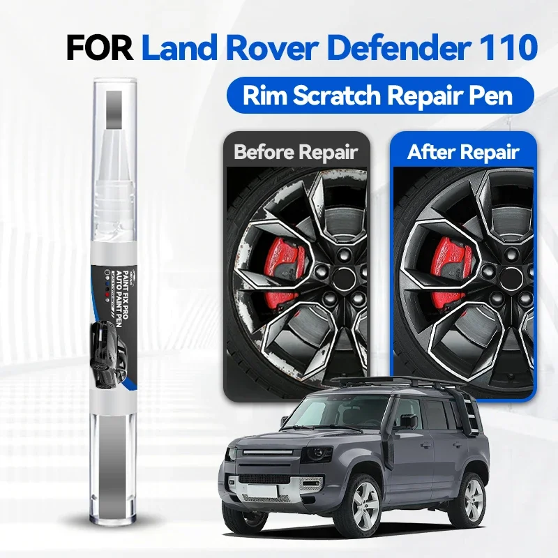 

Ремонтный карандаш для автомобильной краски LAND ROVER Defender 110, аксессуары для устранения царапин, цвета: Fuji White, Santorini Black, Eiger Green