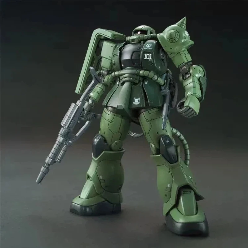 HG Gto 1/144 Assembly Model Kit Action Figures Ms-06c-6 Zaku Plastic Toys Model Desktop Ornament Boy Surprise Gift Collectible